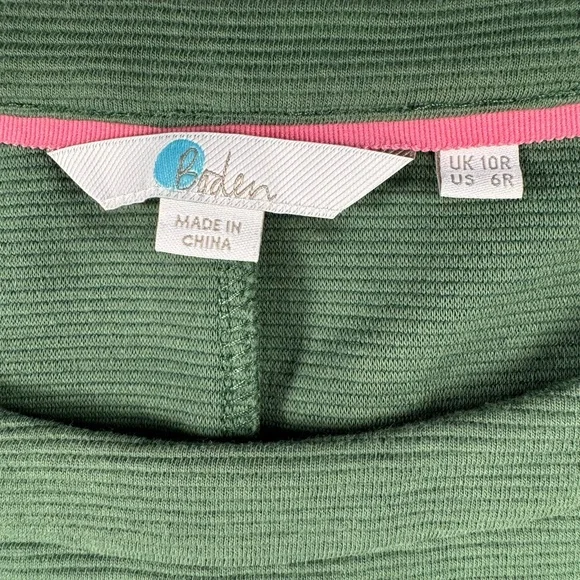 Boden Green Scoop-Neck Midi Shift Dress - Picture 2 of 6